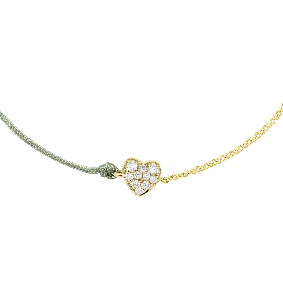 Diamond bracelet Little Heart