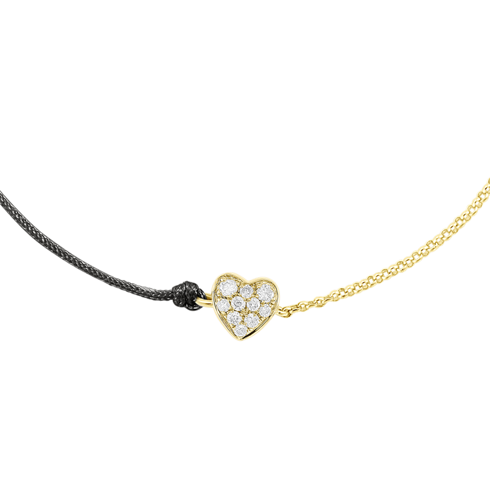 Diamond bracelet Little Heart