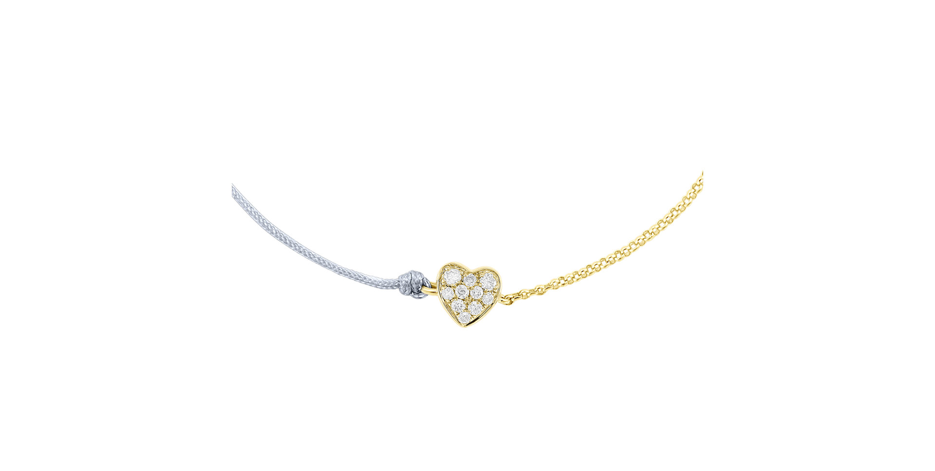 Diamond bracelet Little Heart