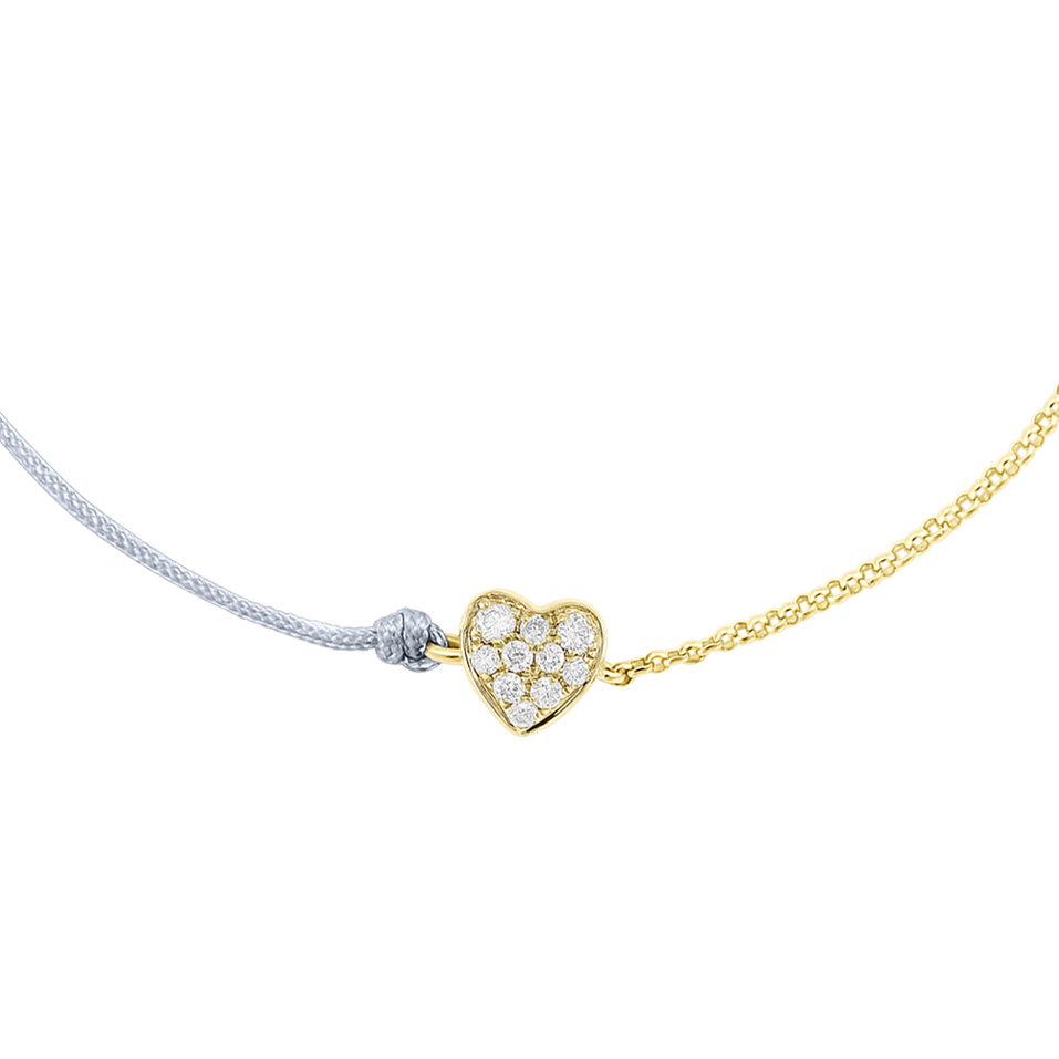 Diamond bracelet Little Heart