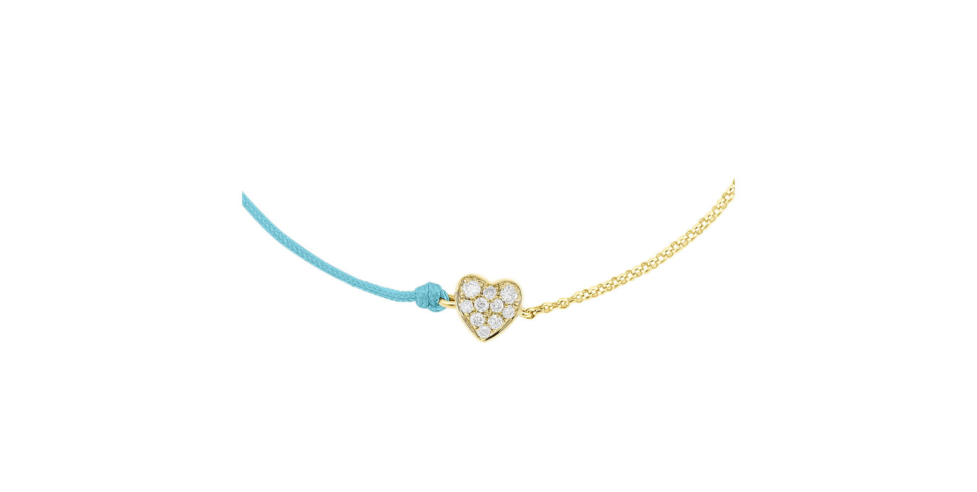 Diamond bracelet Little Heart