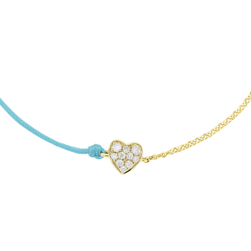 Diamond bracelet Little Heart