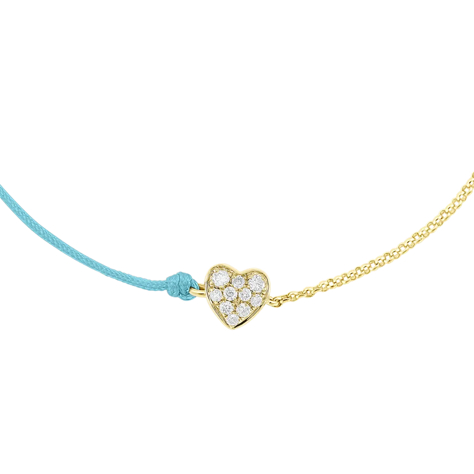 Diamond bracelet Little Heart