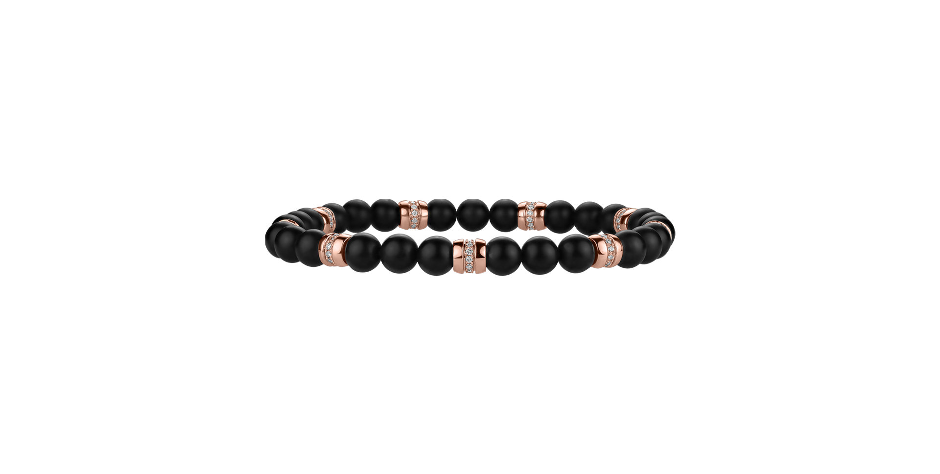 Diamond braclet with Agate Neverending Style