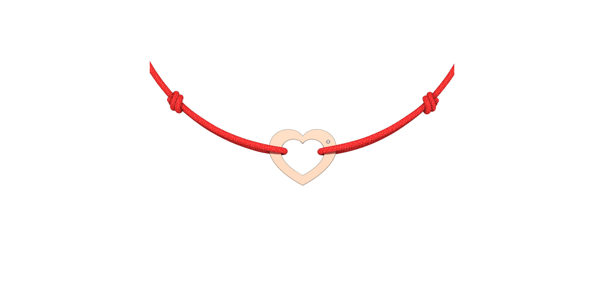 Diamond bracelet Love