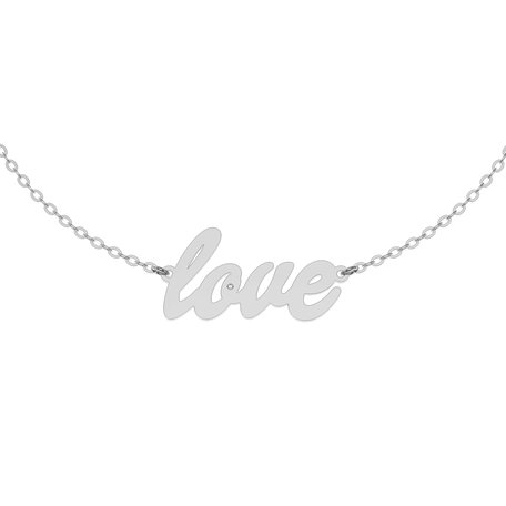 Diamond bracelet Love