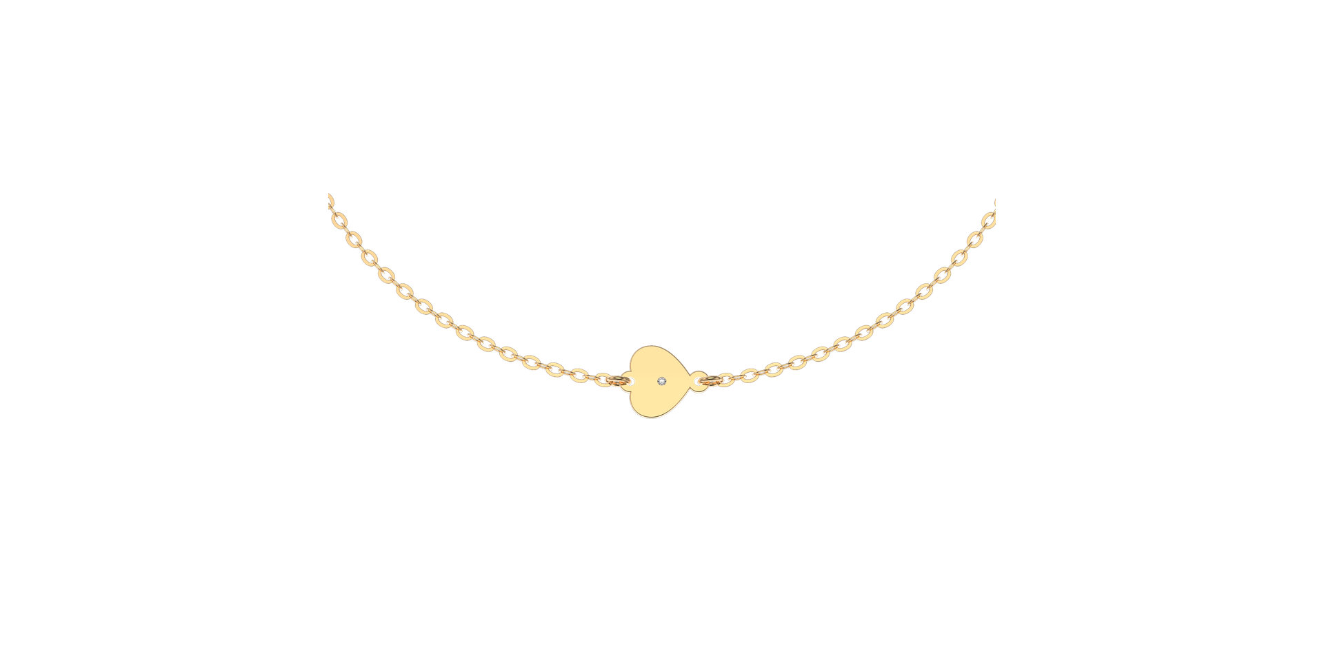 Diamond bracelet Diamond Heart