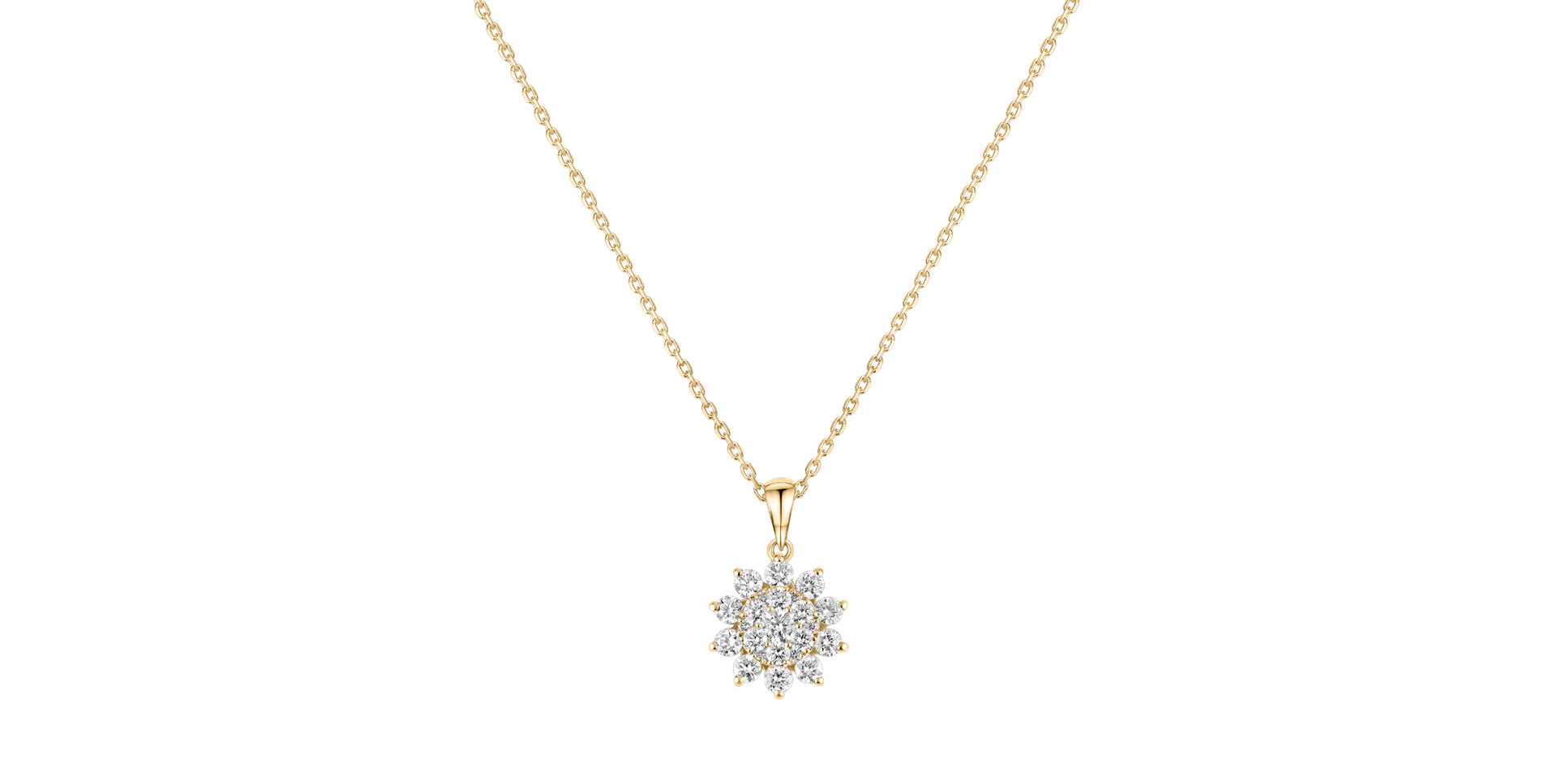 Diamond pendant Divine Brilliance