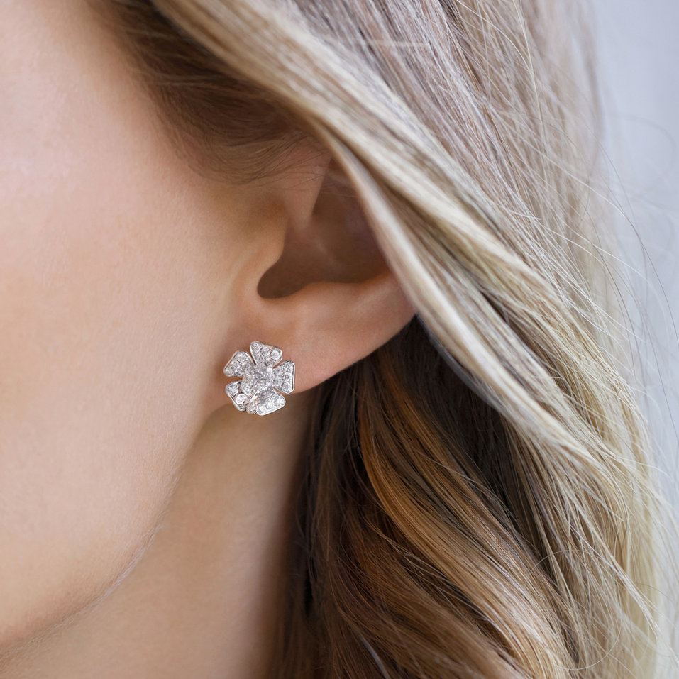 Diamond earrings Garden Life