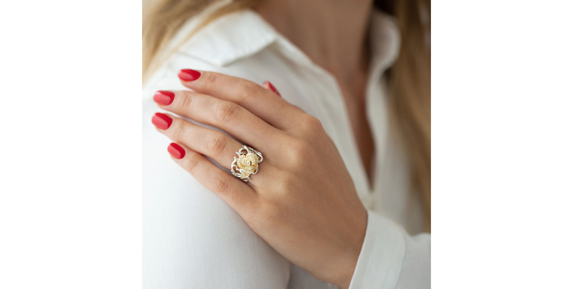 Diamond ring Flower Mystery