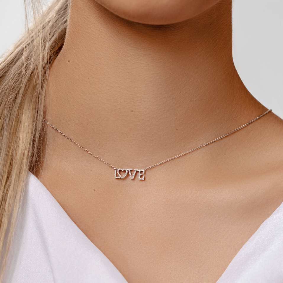 Diamond necklace Shiny Love