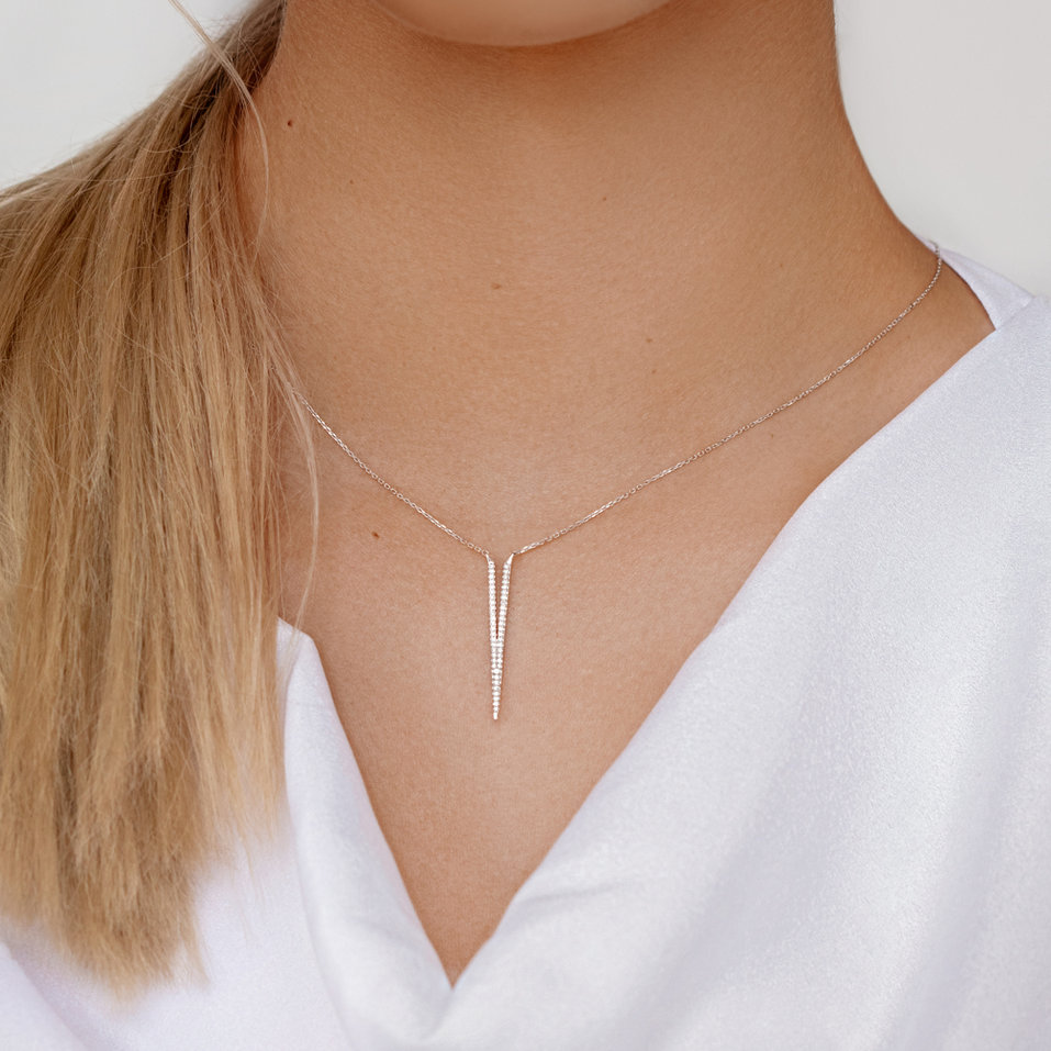 Diamond necklace Sparkling Victory