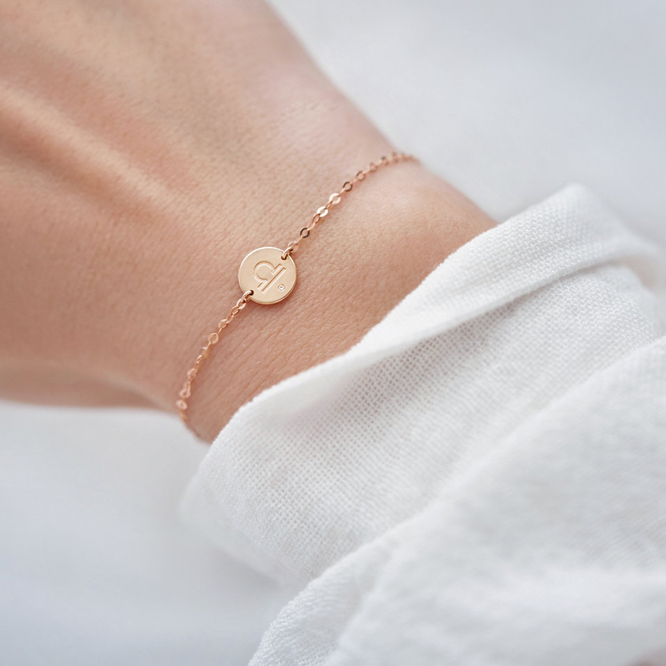 Diamond bracelet Libra