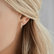 Earrings with black diamonds Pure Soul4