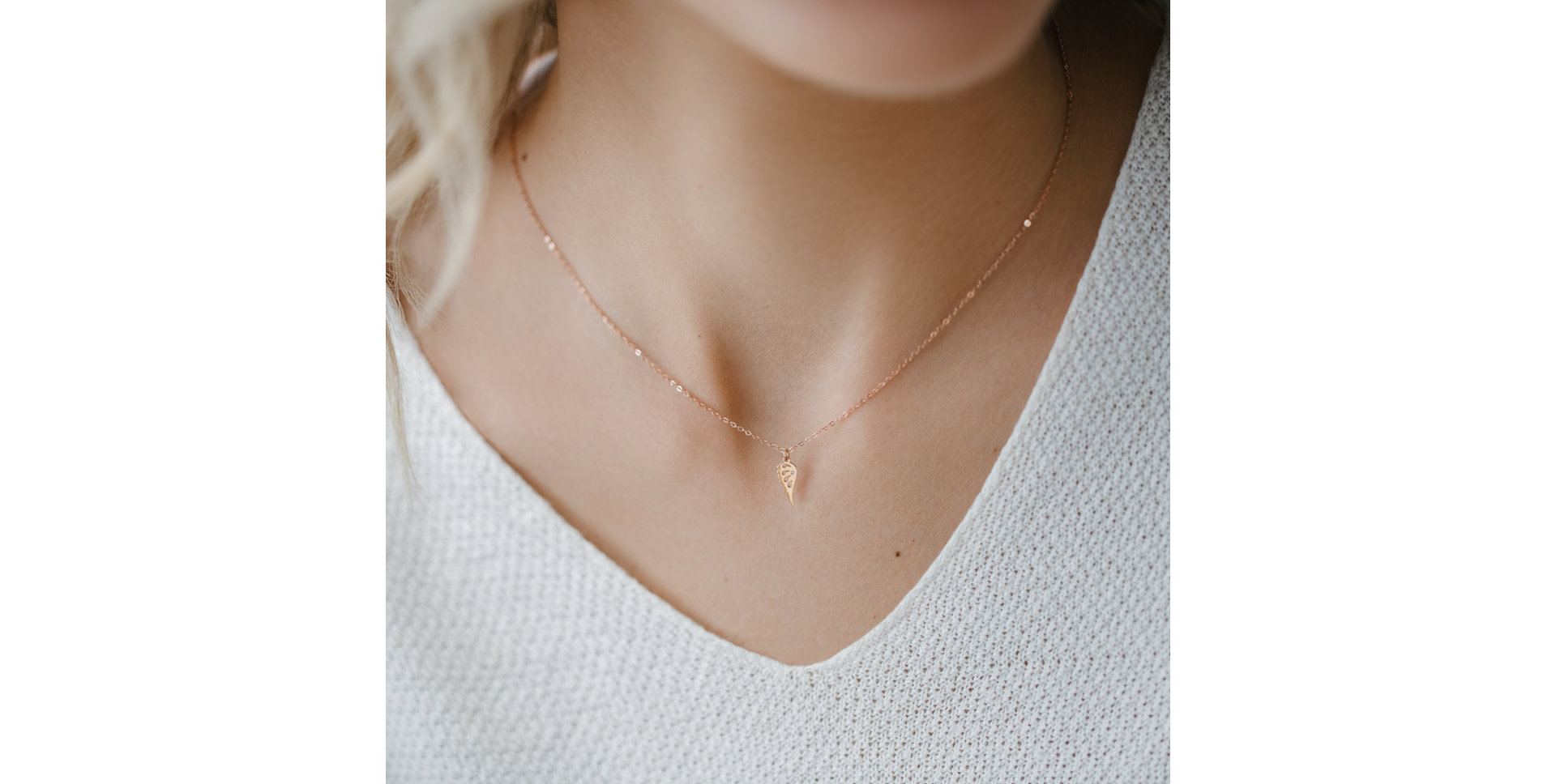 Diamond necklace Diamond Wing