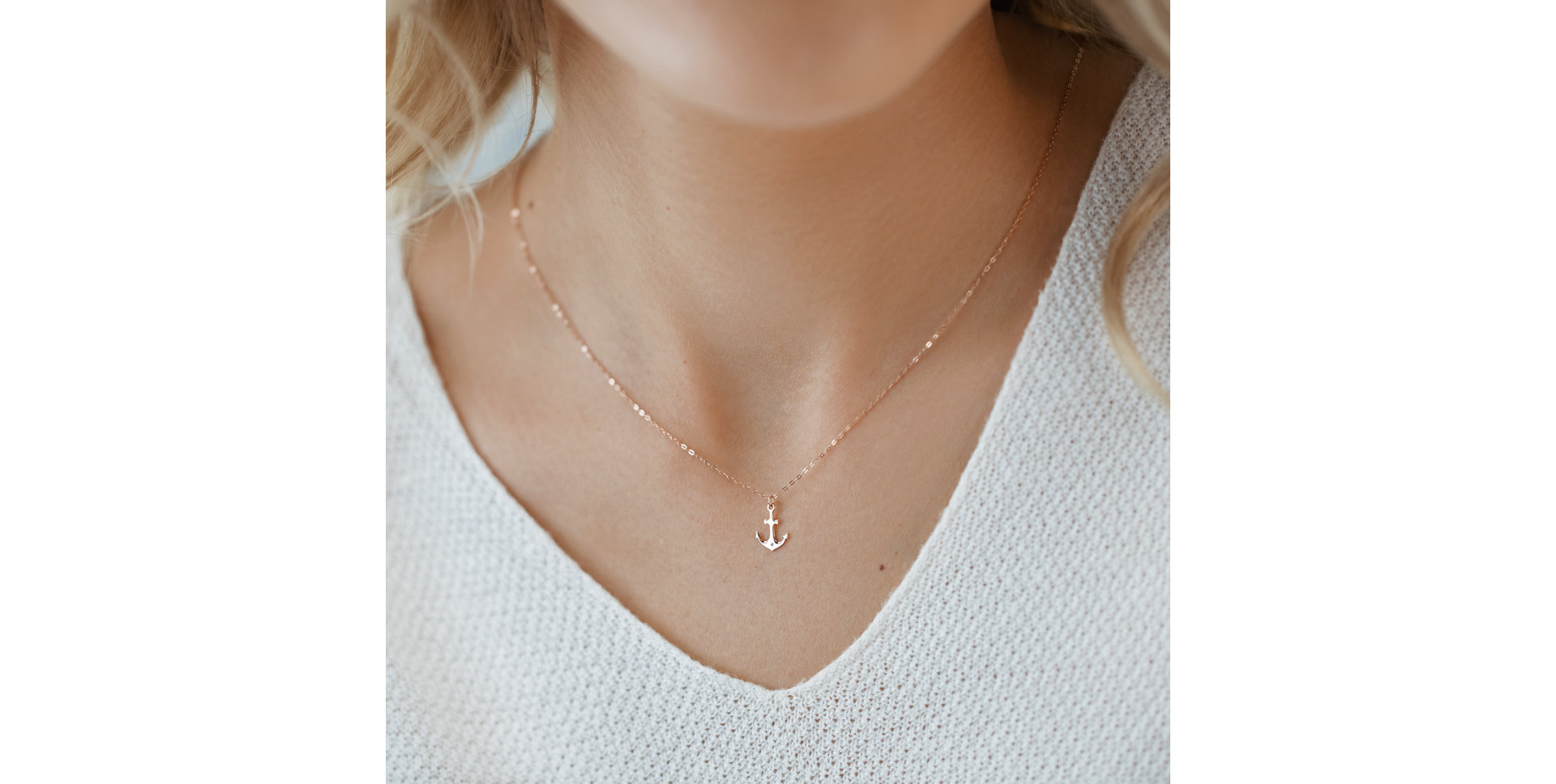 Diamond necklace Diamond Anchor