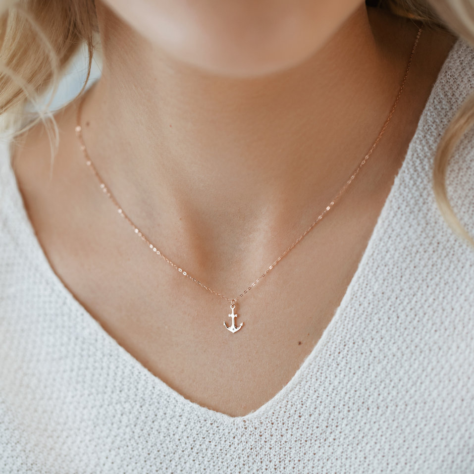 Diamond necklace Diamond Anchor