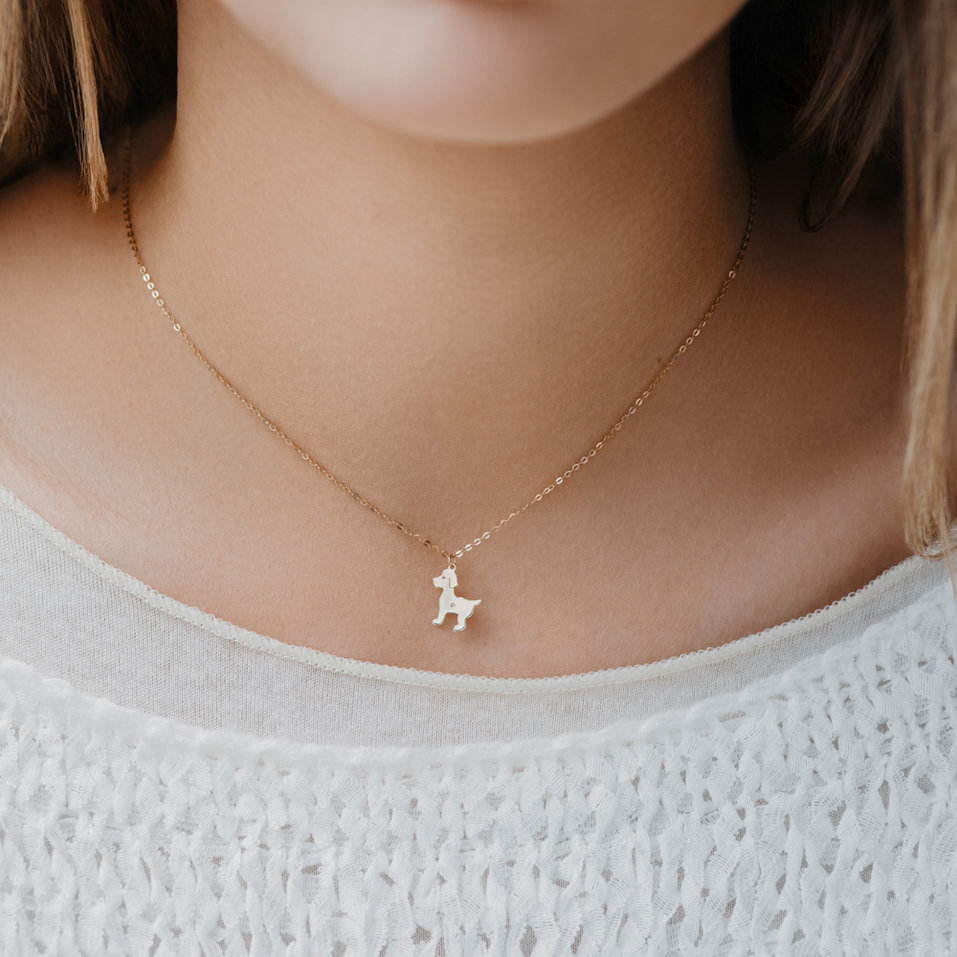 Diamond necklace Puppy