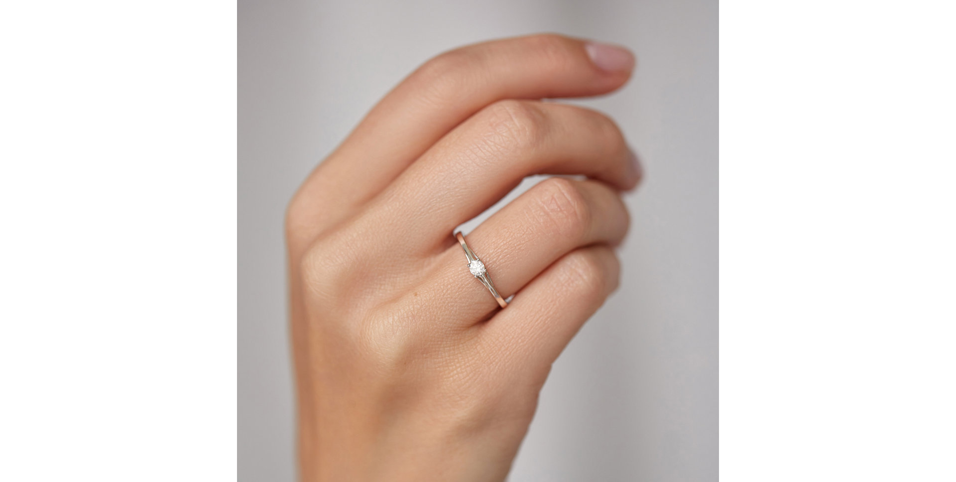 Diamond ring Glossy Promise