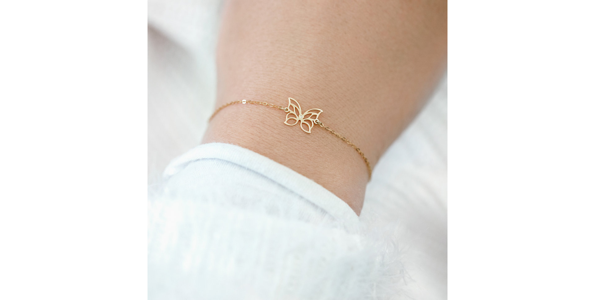 Diamond bracelet Miracle Butterfly