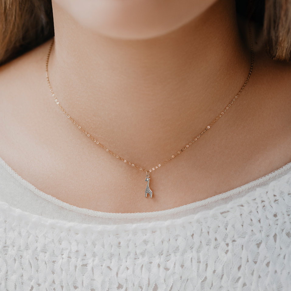 Diamond necklace Little Giraffe