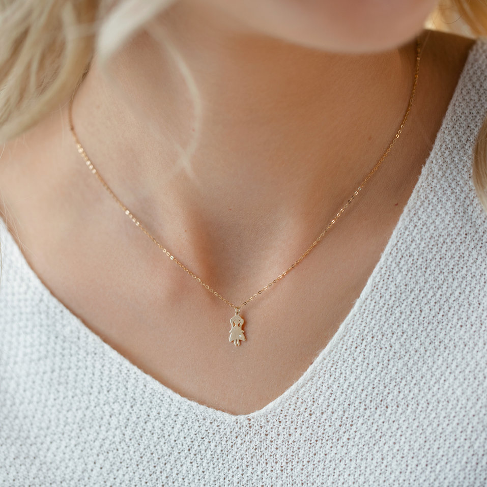 Diamond necklace Little Girl