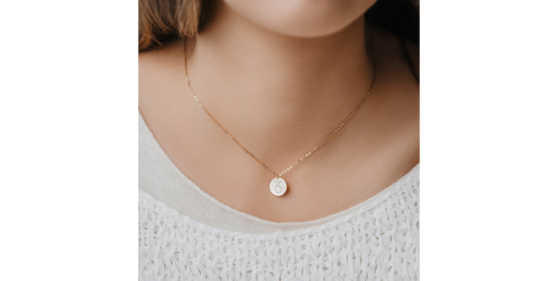 Diamond necklace Scorpio