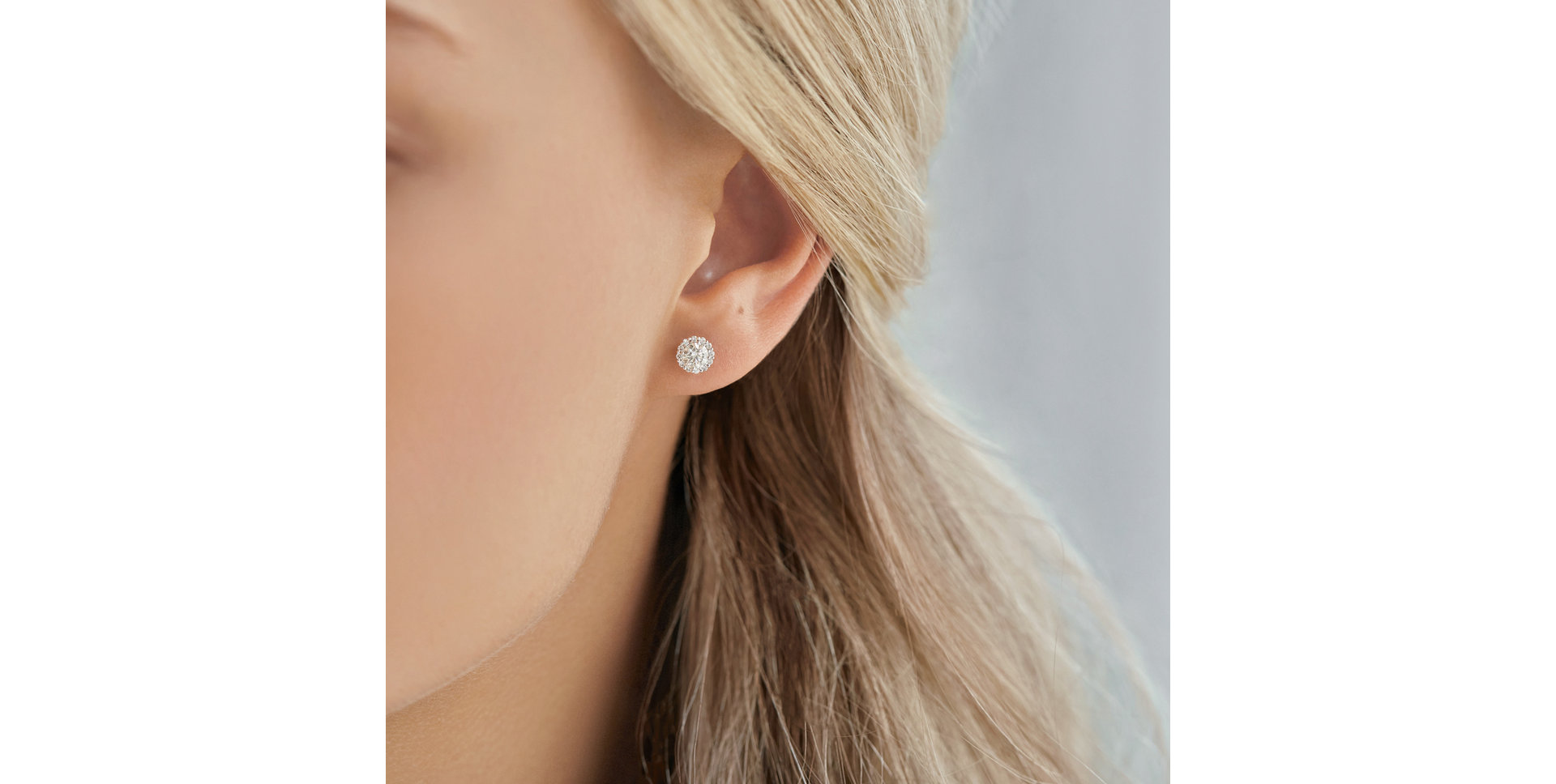 Diamond earrings Bloom Spark