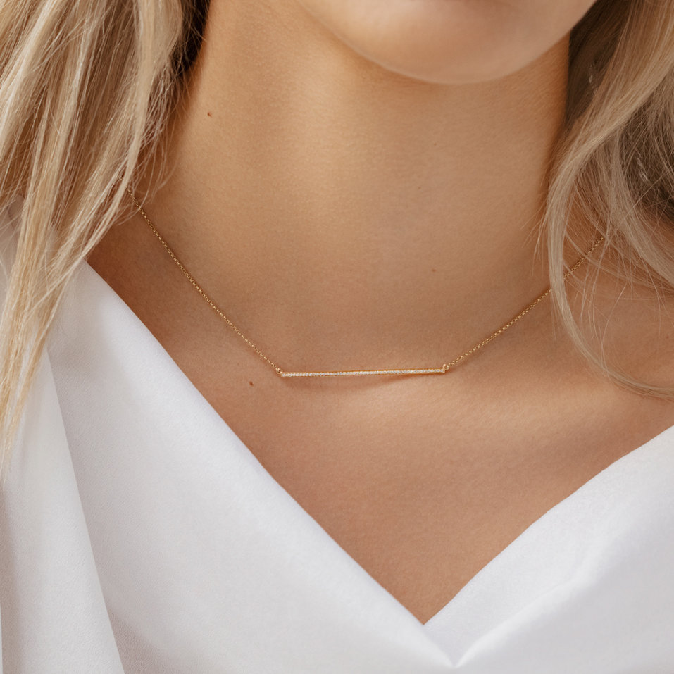 Diamond necklace Line