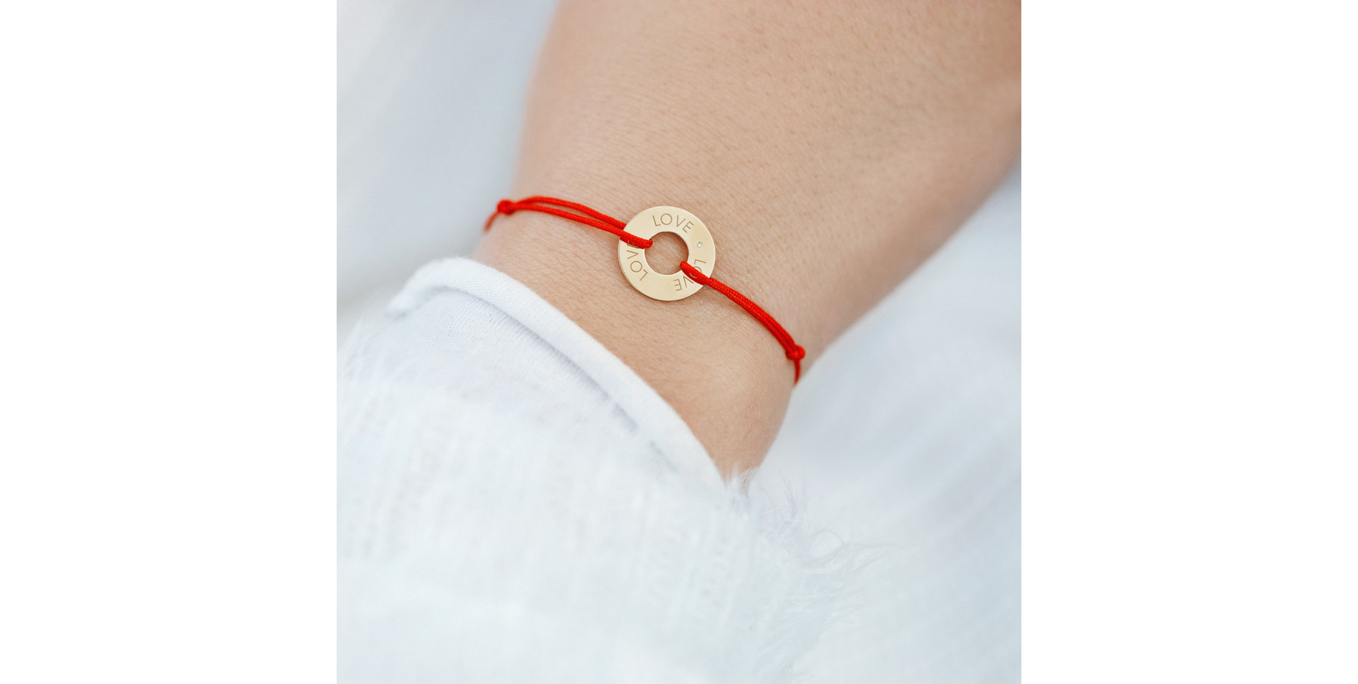 Diamond bracelet Love Circle