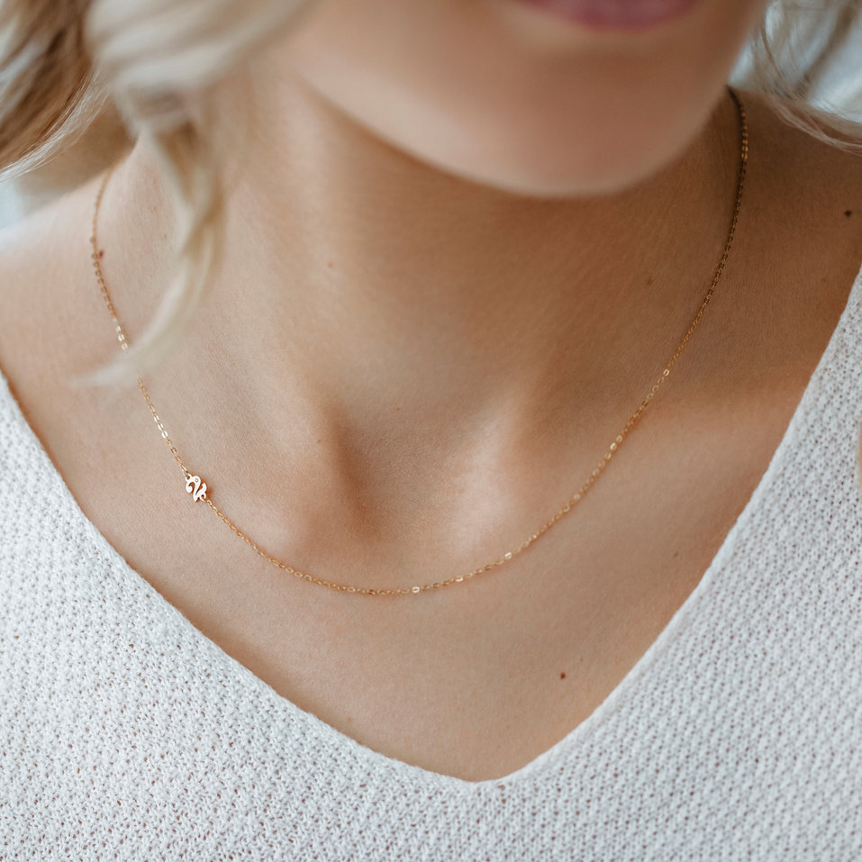 Diamond necklace Lucky One