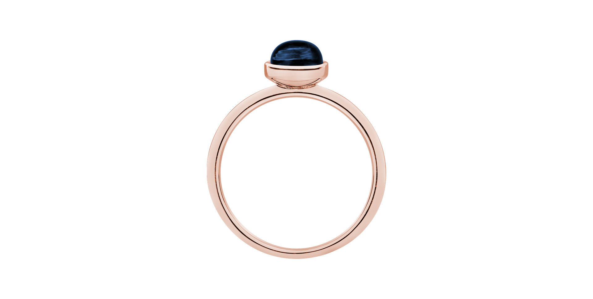 Ring with Topaz London Bonbon