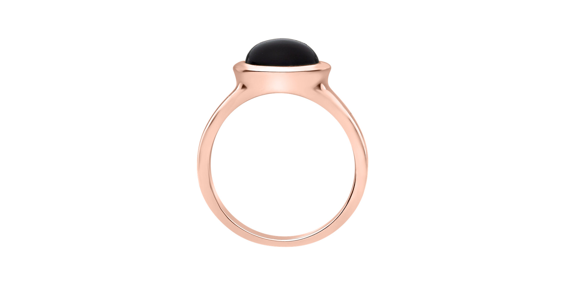 Ring with Smoky Quartz Bonbon
