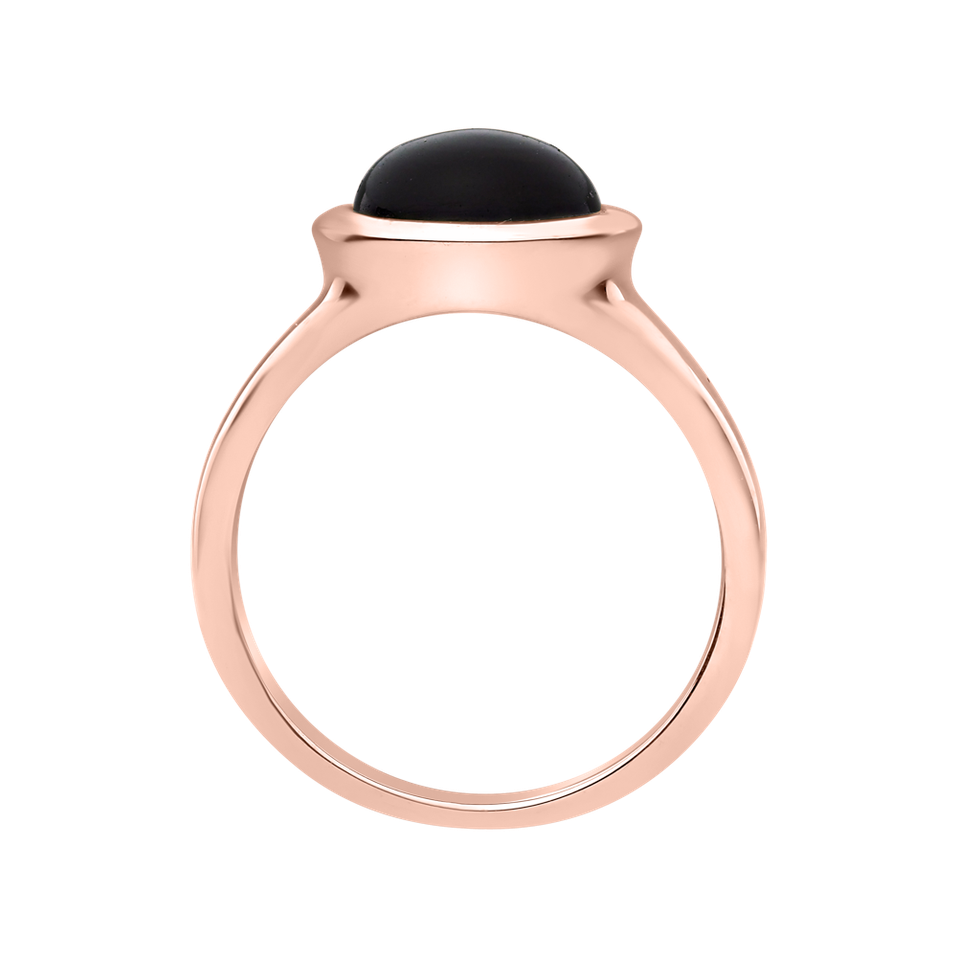 Ring with Smoky Quartz Bonbon