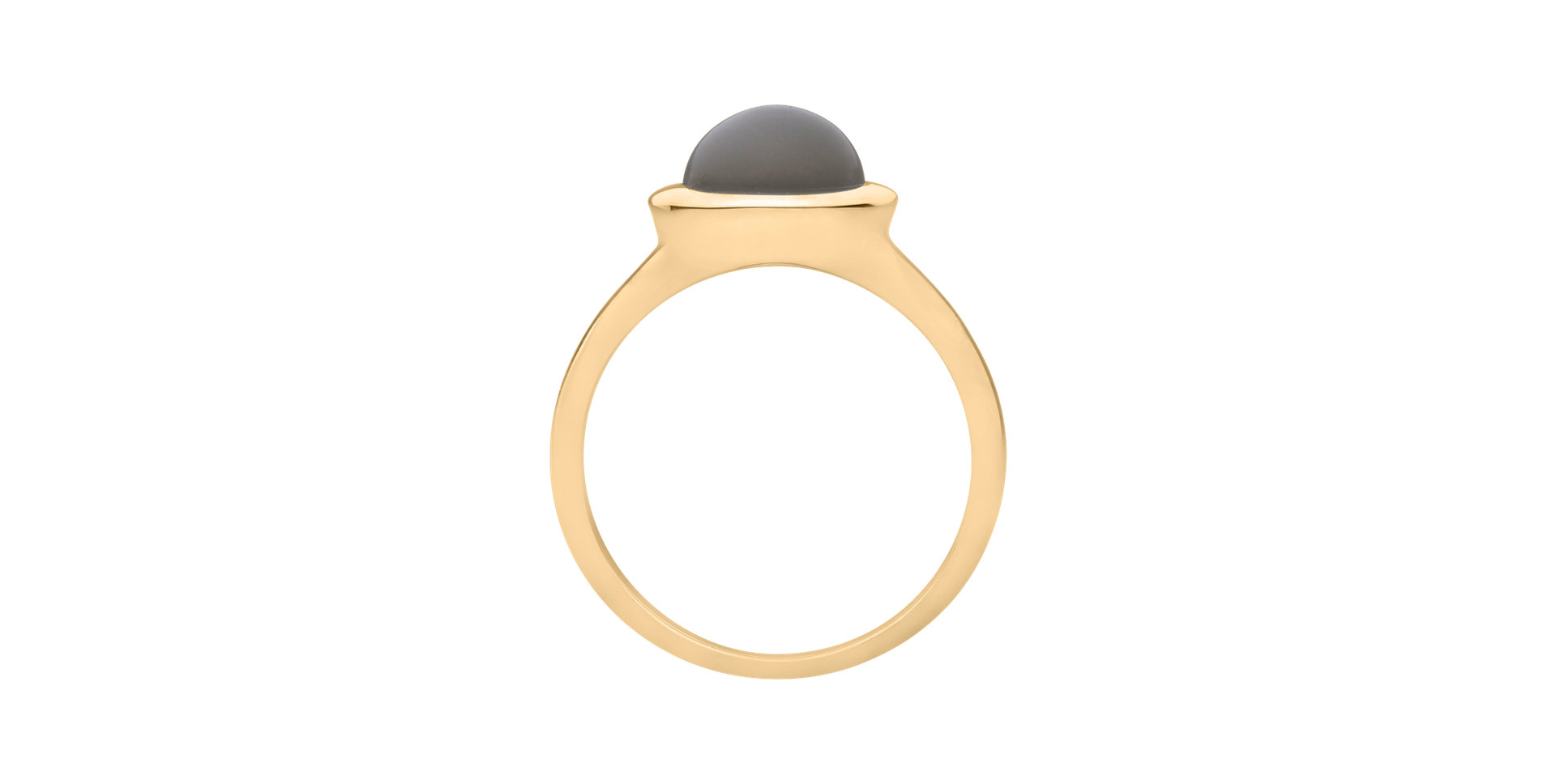 Ring with Moonstone Gray Bonbon