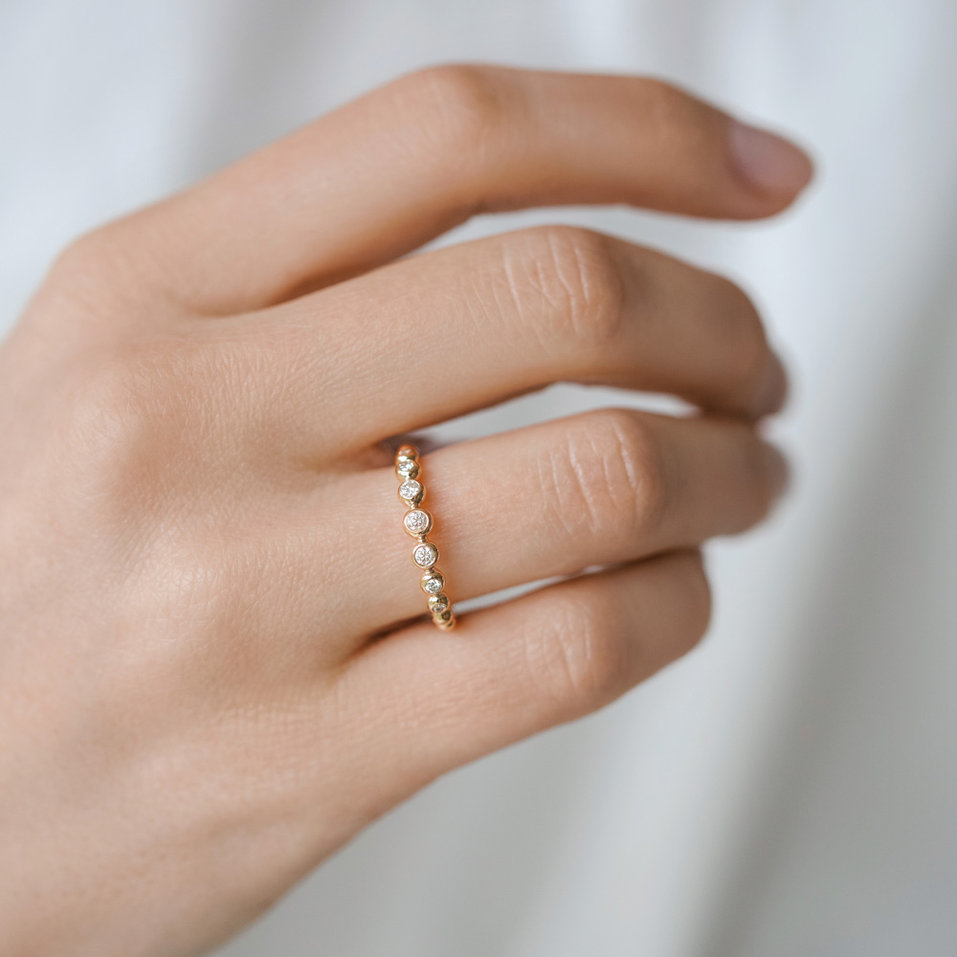 Diamond ring Shiny Dots