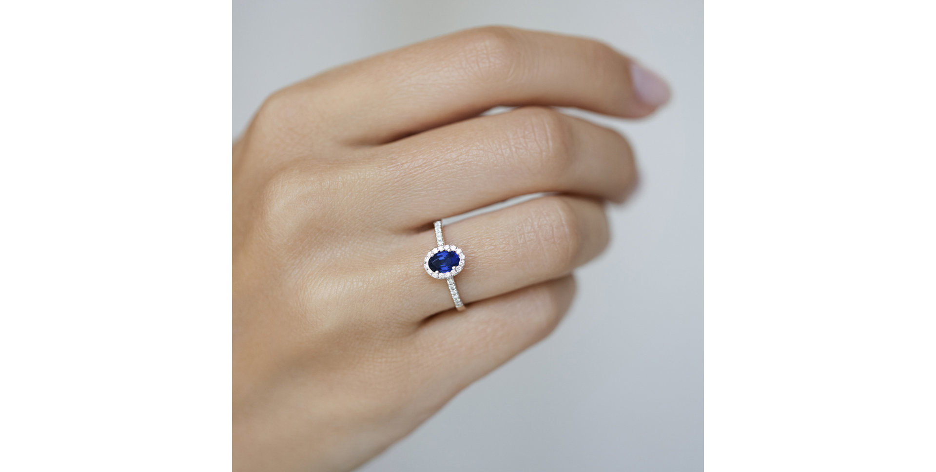 Diamond ring with Sapphire Princess Desperation