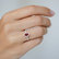 Diamond ring with Ruby Princess Desperation3