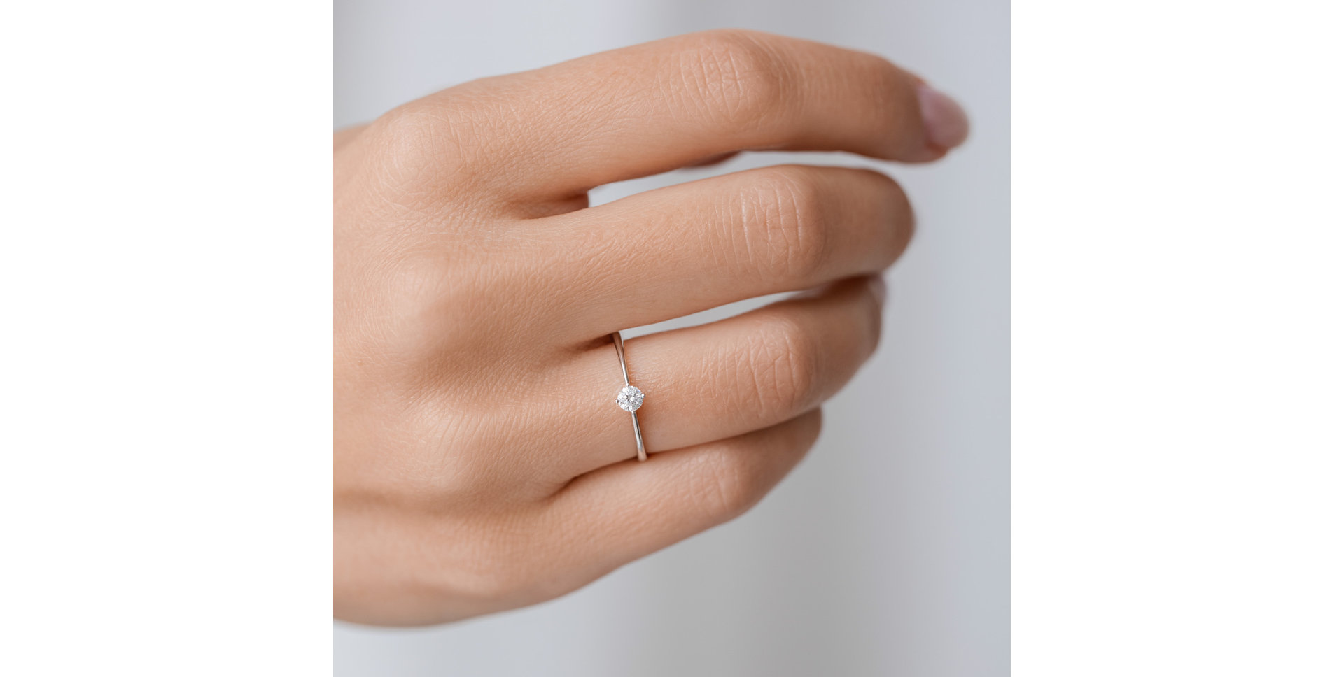 Diamond ring Made with Love