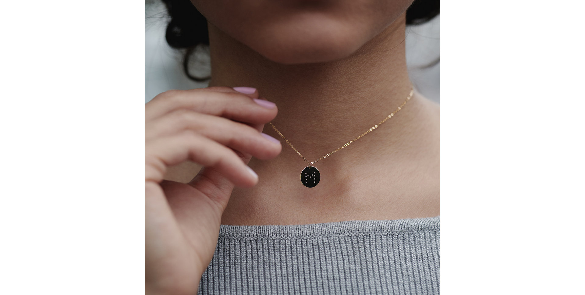 Diamond necklace Diamond Coins F