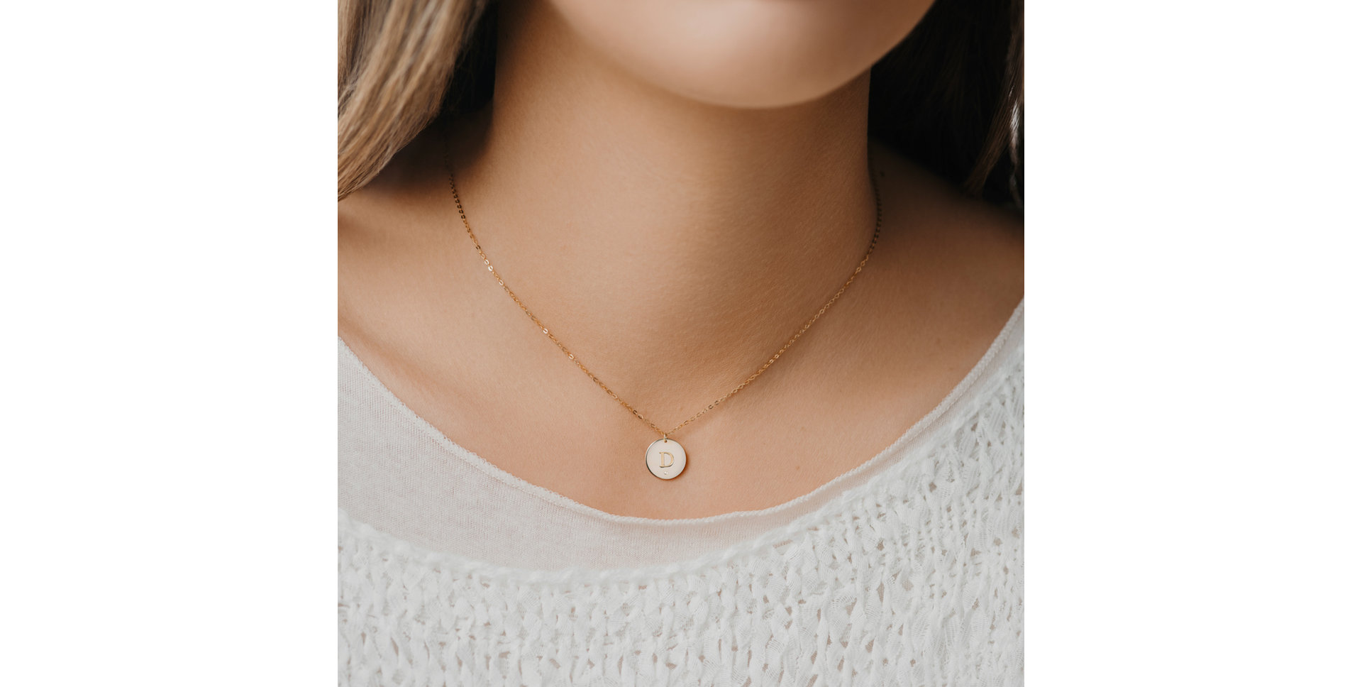 Diamond necklace Big Coins J