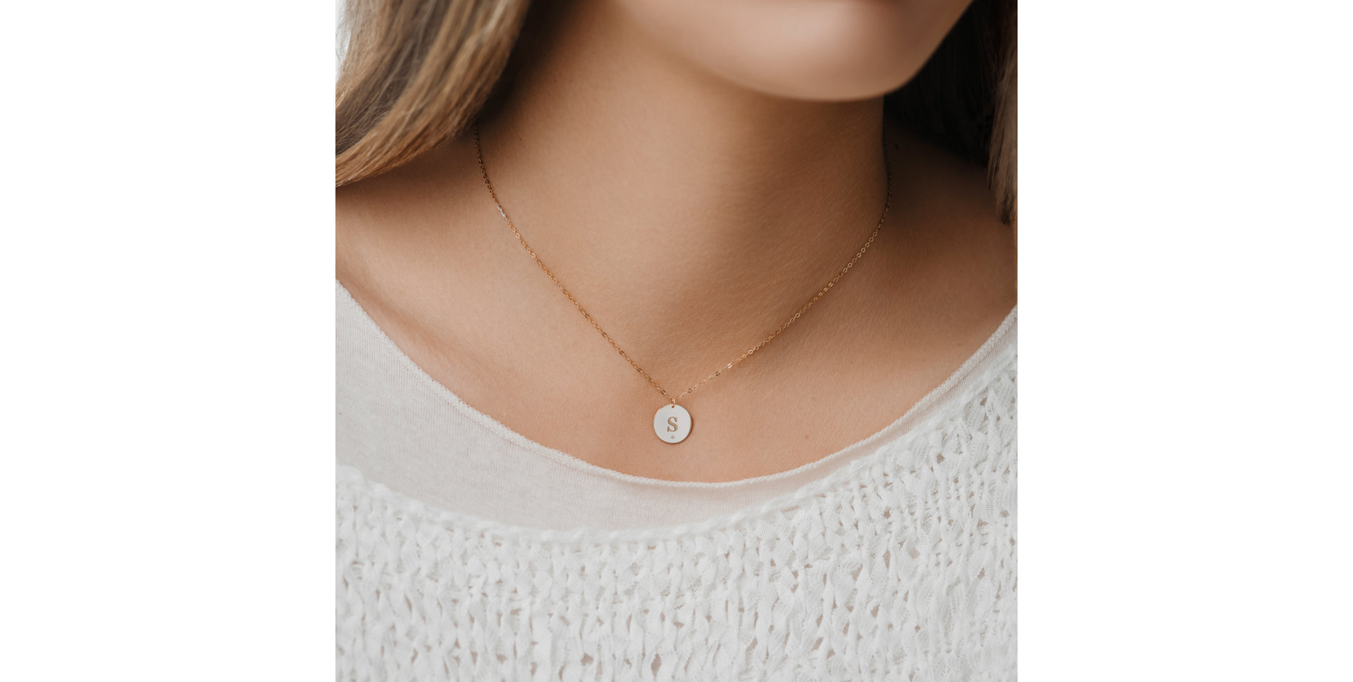 Diamond necklace Big Coins U