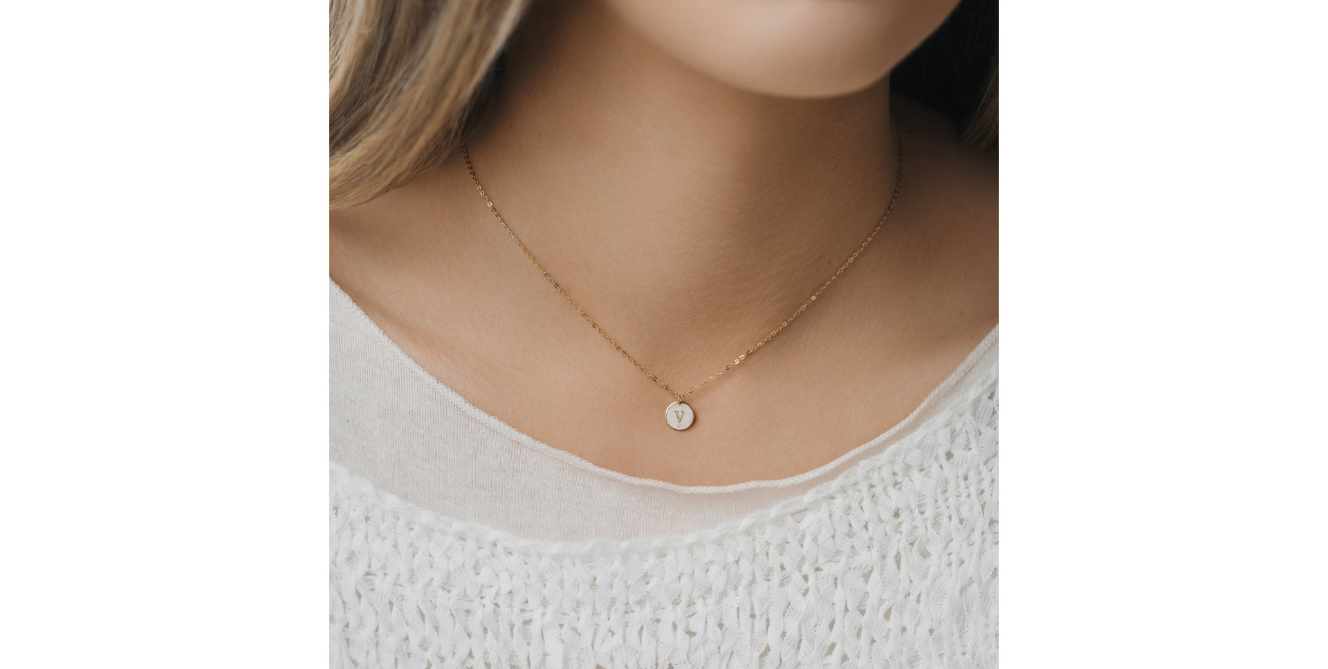 Diamond necklace Little Coins T