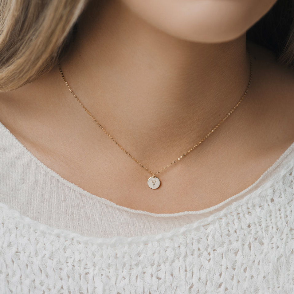 Diamond necklace Little Coins W