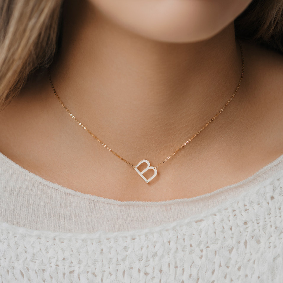 Diamond necklace Big Line C