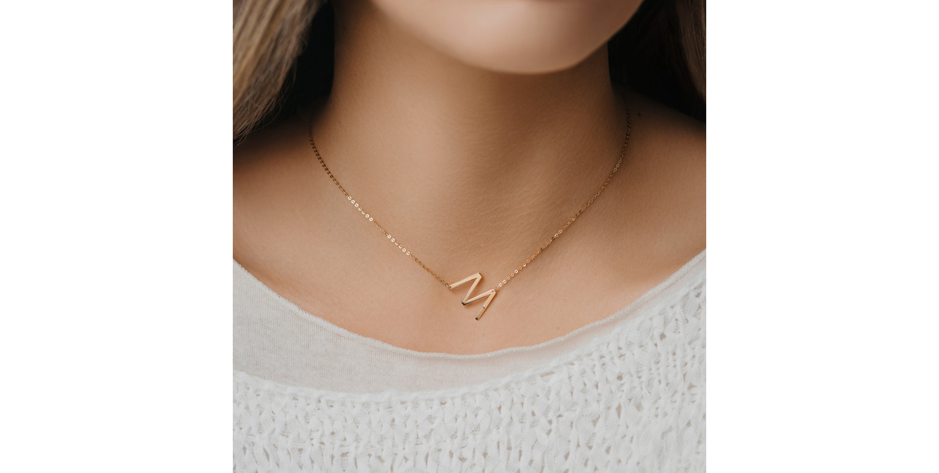 Diamond necklace Big Line R