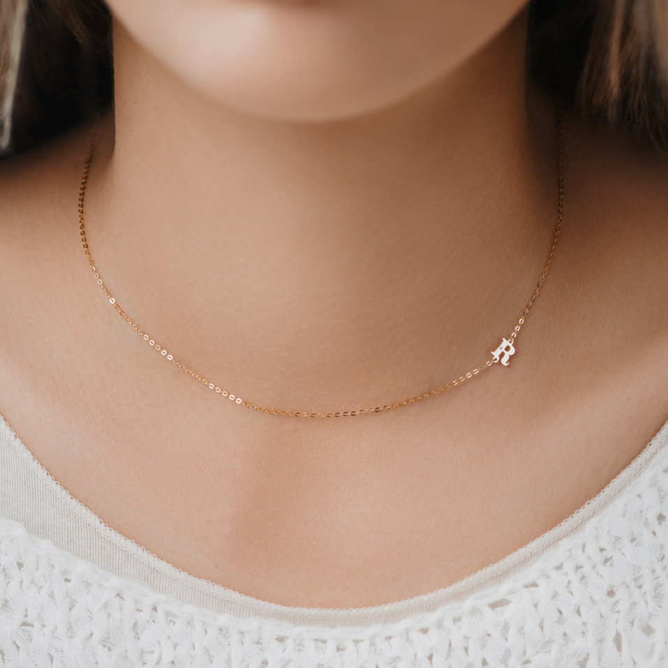 Diamond necklace Big Line R