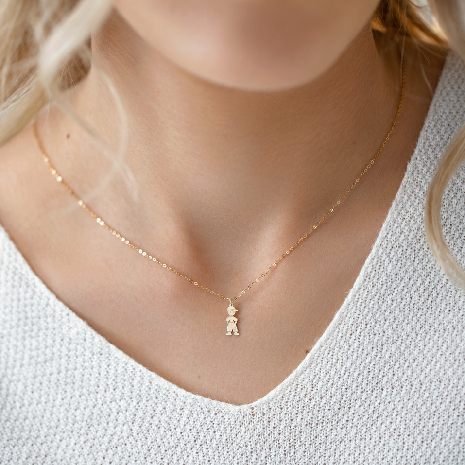 Diamond necklace Boy