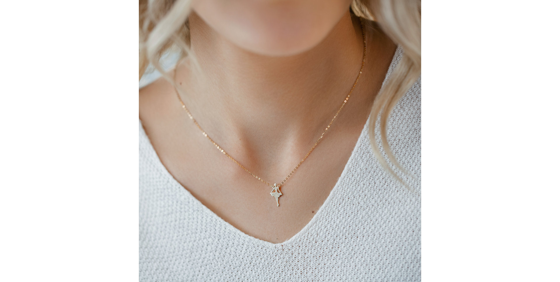 Diamond necklace Ballet Girl