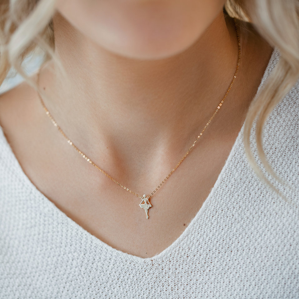 Diamond necklace Ballet Girl